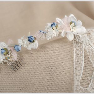 ZOYSAN TOCADO CEREMONIA COMUNIÓN CELESTE 12769