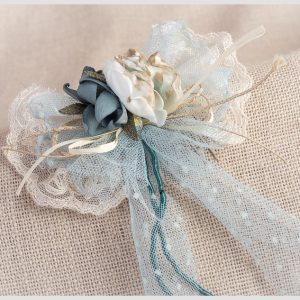 ZOYSAN TOCADO CEREMONIA CRUDO-AZUL 12713