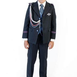 .TRAJE COMUNIÓN 2025 ALMIRANTE CON SOLAPA MARINO 2056