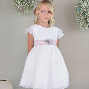 -.VESTIDO CEREMONIA Y ARRAS NIÑA AMAYA 612408