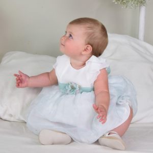 ..VESTIDO BAUTIZO BEBE ORGANZA 612112
