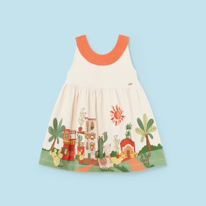 Vestido cenefa – Mayoral