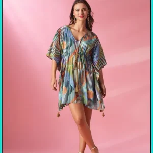 Vestido Corto Colores 1334