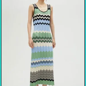 Vestido Largo Multicolor Maite by LOLA CASADEMUNT Ref. MS2516005