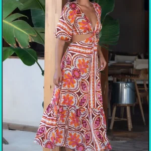 Vestido Marea Mosaico NR Sunset Moon Ref. PV2451A