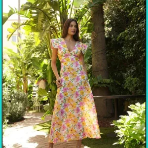 Vestido Silvana Flores